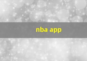 nba app